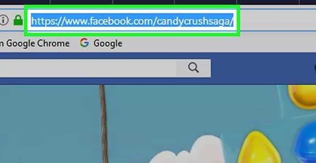 Jugar Facebook Candy crush