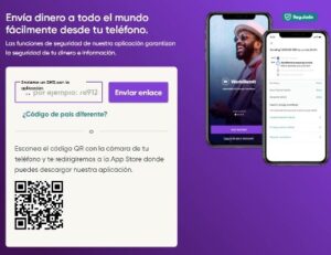 Descarga la app de WorldRemit para enviar dinero