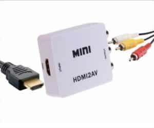 Busca un convertidor de audio y vídeo con puerto de HDMI